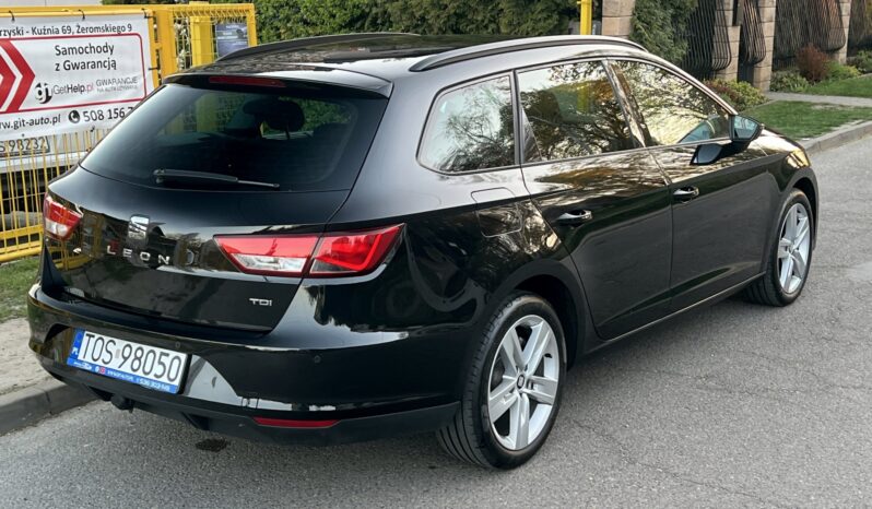 SEAT LEON III 2.0 TDI 150KM – NAVI – SEAT SOUND – MULTIFUNKCJA – TEMPOMAT full