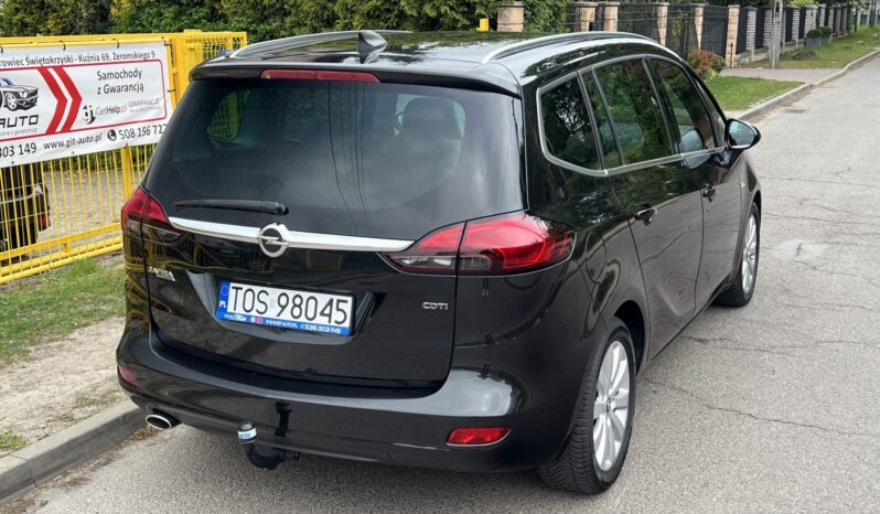 OPEL ZAFIRA C 2.0 CDTI 170KM – AUTOMAT – NAVI – PARKTRONIC – KAMERA COFANIA full