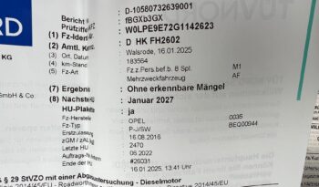 OPEL ZAFIRA C 2.0 CDTI 170KM – AUTOMAT – NAVI – PARKTRONIC – KAMERA COFANIA full