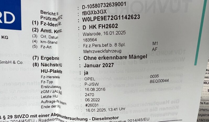 OPEL ZAFIRA C 2.0 CDTI 170KM – AUTOMAT – NAVI – PARKTRONIC – KAMERA COFANIA full