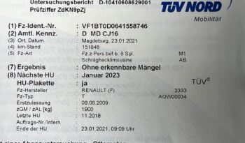 RENAULT LAGUNA III 1.6 110KM BENZYNA – KLIMATRONIC – 6 BIEGÓW – NOWE OPONY full