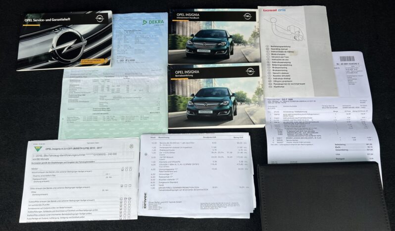 OPEL INSIGNIA A FL 2.0 CDTI 170KM – MARTWE POLE – KAMERA – MANUAL – NOWY ROZRZĄD full