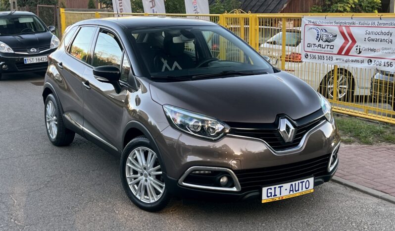 RENAULT CAPTUR 1.5 DCI 90KM – NAVI – KAMERA – KLIMATRONIC – SERWIS ASO full
