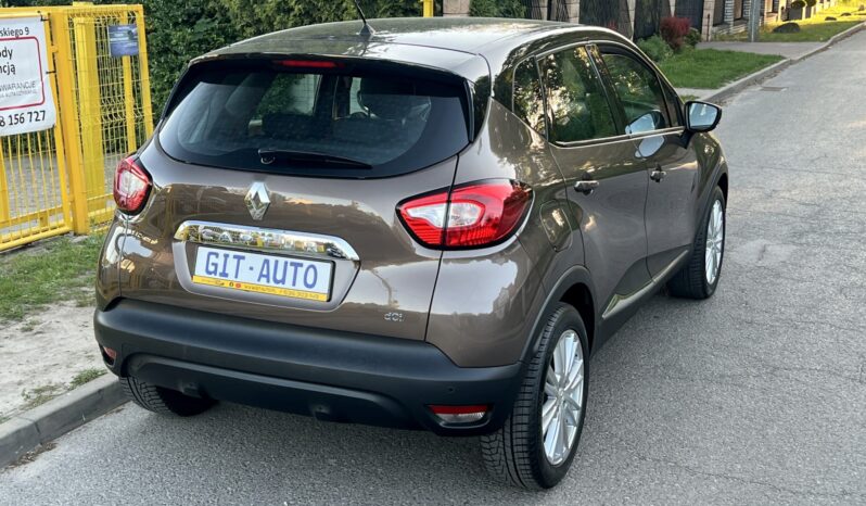 RENAULT CAPTUR 1.5 DCI 90KM – NAVI – KAMERA – KLIMATRONIC – SERWIS ASO full