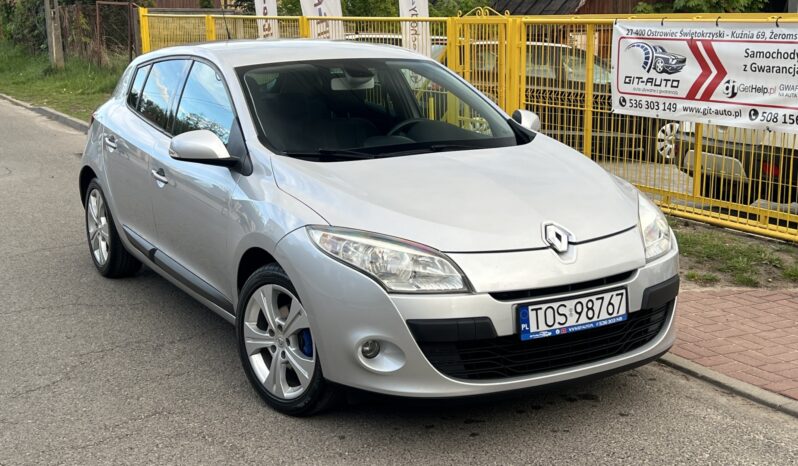 RENAULT MEGANE III 1.6 110KM – 6 BIEGÓW – TEMPOMAT – 2 KARTY – KLIMATRONIC full