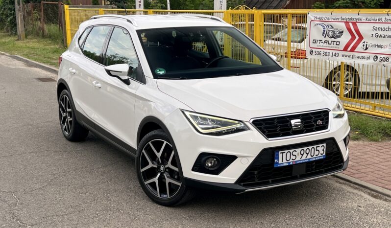 SEAT ARONA FR 1.0 TSI 115KM – KAMERA – CARPLAY – NAVI – ACC – GRZANE FOTELE full