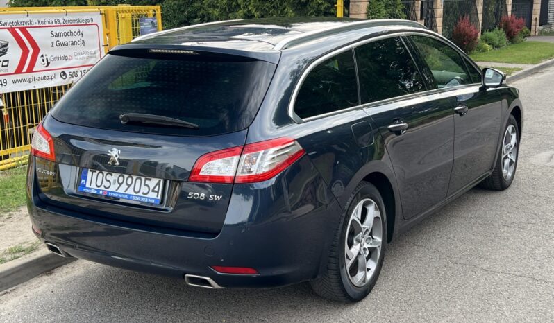 PEUGEOT 508SW GT 2.2 HDI 204KM – AUTOMAT- XENON – JBL – HEAD UP – WEBASTO full