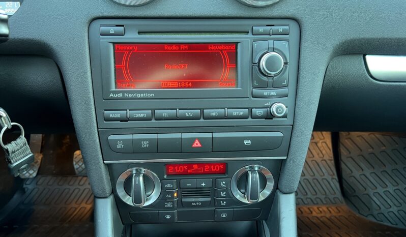 AUDI A3 8P LIFT 2.0 TDI CR 170KM – SPORTY – LEDY – MULTIFUNKCJA – ALCANTARA – BOSE full