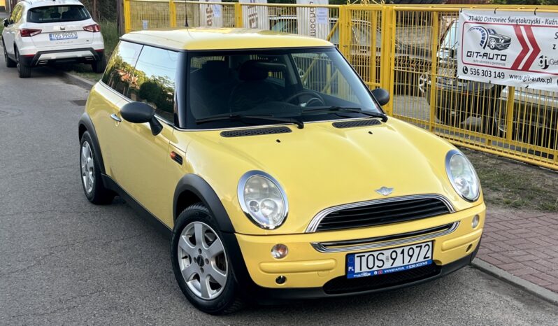 MINI ONE R50 1.6 90KM – KLIMA – IMPORT NIEMCY – OPONY CAŁOROCZNE full