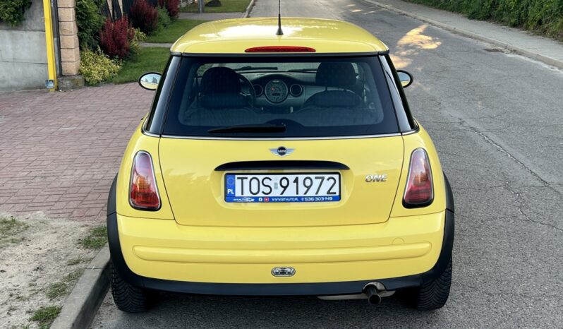 MINI ONE R50 1.6 90KM – KLIMA – IMPORT NIEMCY – OPONY CAŁOROCZNE full