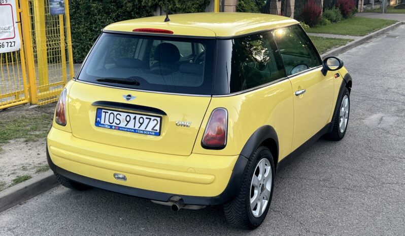 MINI ONE R50 1.6 90KM – KLIMA – IMPORT NIEMCY – OPONY CAŁOROCZNE full