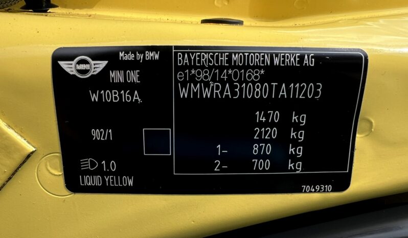 MINI ONE R50 1.6 90KM – KLIMA – IMPORT NIEMCY – OPONY CAŁOROCZNE full