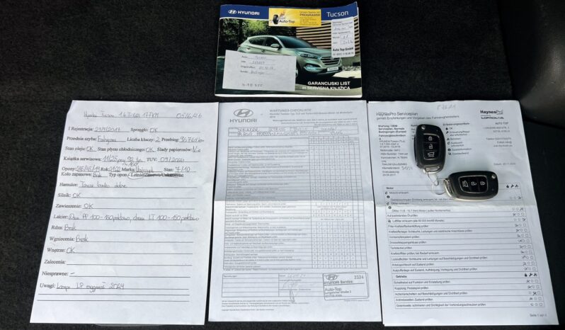 HYUNDAI TUCSON III 1.6 T-GDI 177KM FWD – MANUAL – NAVI – KAMERA COFANIA – TEMPOMAT full