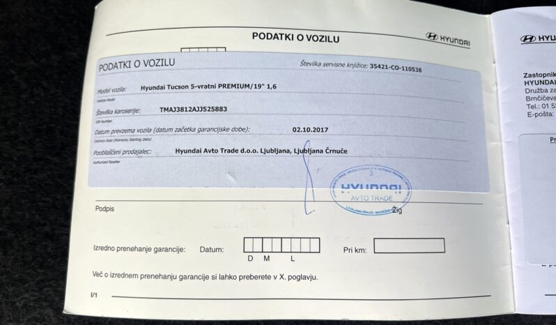 HYUNDAI TUCSON III 1.6 T-GDI 177KM FWD – MANUAL – NAVI – KAMERA COFANIA – TEMPOMAT full