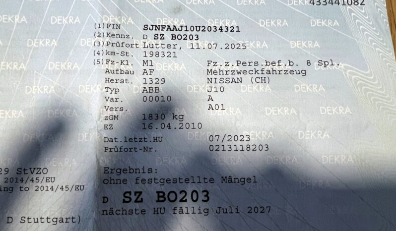 NISSAN QASHQAI I LIFT 1.6 117KM – KLIMA – TEMPOMAT – CZUJNIKI COFANIA full
