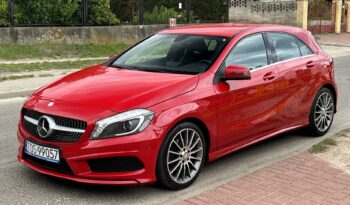 MERCEDES W176 A180 122KM – PAKIET AMG – SKÓRA + ALCANTARA – BI-XENON – LED full