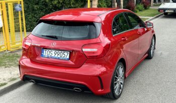 MERCEDES W176 A180 122KM – PAKIET AMG – SKÓRA + ALCANTARA – BI-XENON – LED full