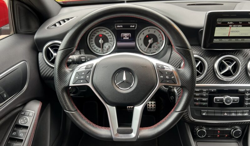 MERCEDES W176 A180 122KM – PAKIET AMG – SKÓRA + ALCANTARA – BI-XENON – LED full