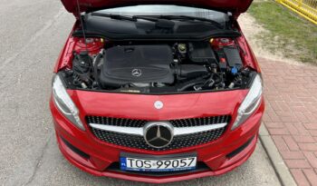 MERCEDES W176 A180 122KM – PAKIET AMG – SKÓRA + ALCANTARA – BI-XENON – LED full
