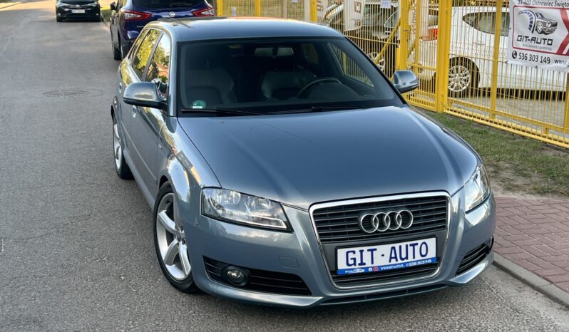 AUDI A3 8P LIFT 2.0 TDI 140KM – S-LINE – KLIMATRONIC – GRZANE SPORTOWE FOTELE full