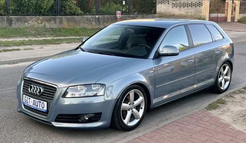 AUDI A3 8P LIFT 2.0 TDI 140KM – S-LINE – KLIMATRONIC – GRZANE SPORTOWE FOTELE full