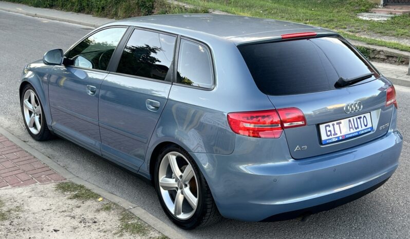 AUDI A3 8P LIFT 2.0 TDI 140KM – S-LINE – KLIMATRONIC – GRZANE SPORTOWE FOTELE full