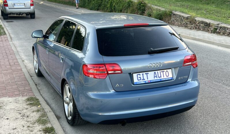 AUDI A3 8P LIFT 2.0 TDI 140KM – S-LINE – KLIMATRONIC – GRZANE SPORTOWE FOTELE full