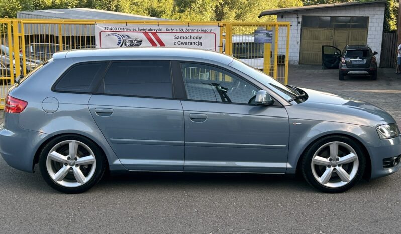 AUDI A3 8P LIFT 2.0 TDI 140KM – S-LINE – KLIMATRONIC – GRZANE SPORTOWE FOTELE full