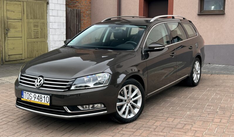 VW PASSAT B7 2.0 TDI 140KM HIGHLINE – MANUAL – NOWY ROZRZĄD – ALCANTARA – SERWIS full