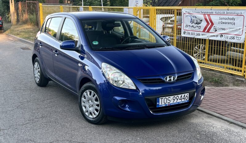 HYUNDAI I20 1.2 78KM BENZYNA – KLIMA – NOWY ROZRZĄD – FABRYCZNY LAKIER full