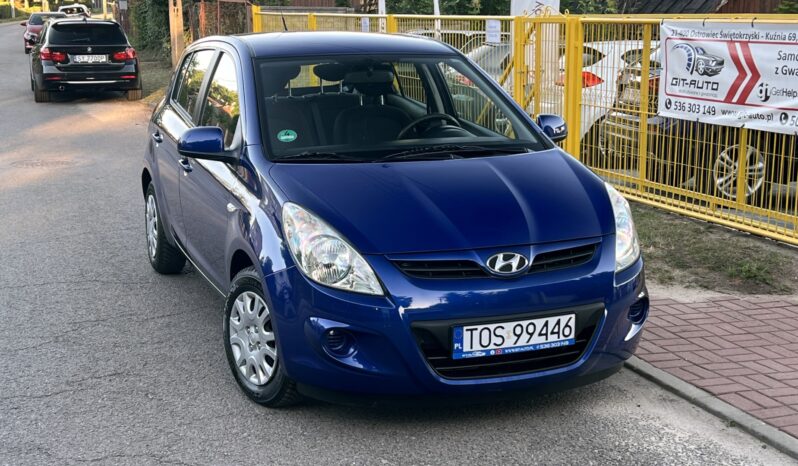 HYUNDAI I20 1.2 78KM BENZYNA – KLIMA – NOWY ROZRZĄD – FABRYCZNY LAKIER full