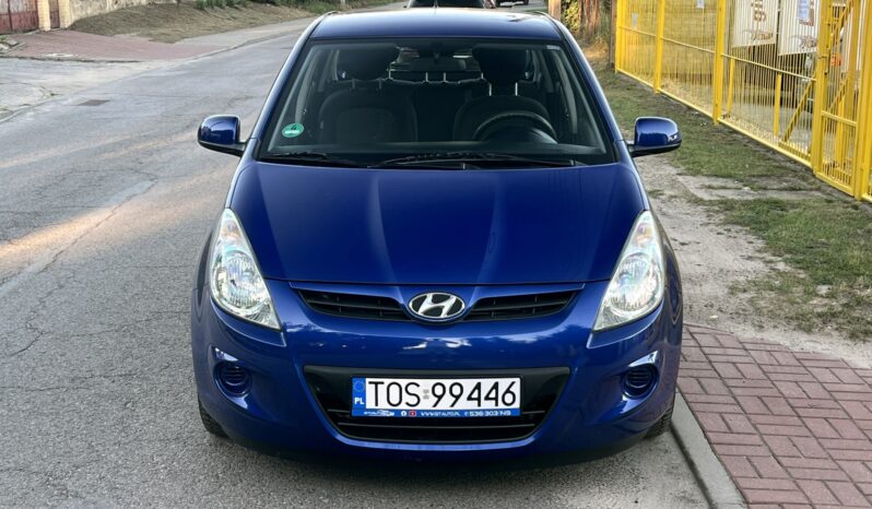 HYUNDAI I20 1.2 78KM BENZYNA – KLIMA – NOWY ROZRZĄD – FABRYCZNY LAKIER full