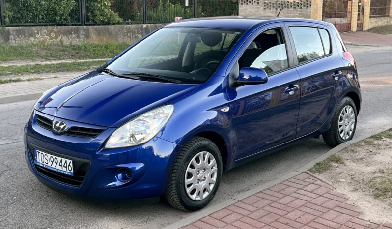 HYUNDAI I20 1.2 78KM BENZYNA – KLIMA – NOWY ROZRZĄD – FABRYCZNY LAKIER full