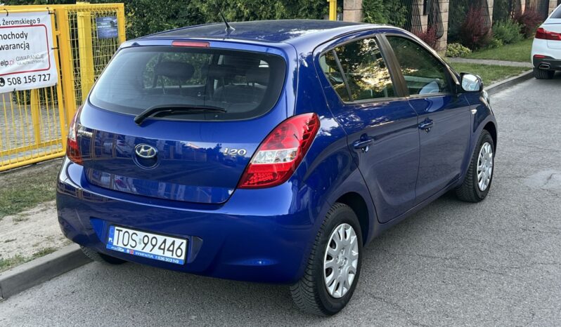 HYUNDAI I20 1.2 78KM BENZYNA – KLIMA – NOWY ROZRZĄD – FABRYCZNY LAKIER full