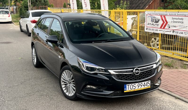 OPEL ASTRA K 1.4 TURBO 125KM – GRZANE FOTELE I KIEROWNICA – IMPORT NIEMCY full