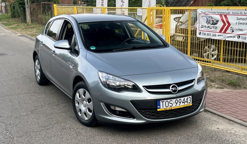 OPEL ASTRA J LIFT 1.4 TURBO 120KM – MANUAL – 6 BIEGÓW – IMPORT NIEMCY full
