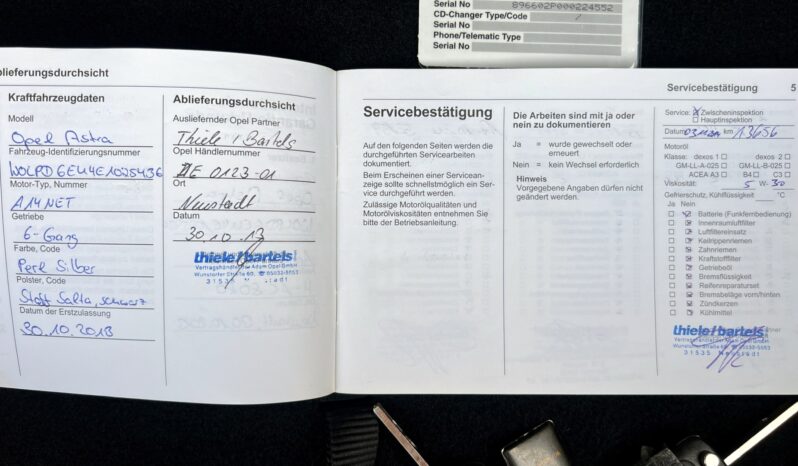 OPEL ASTRA J LIFT 1.4 TURBO 120KM – MANUAL – 6 BIEGÓW – IMPORT NIEMCY full