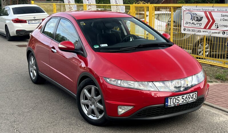 HONDA CIVIC VIII 1.8 140KM SPORT – MANUAL – 6 BIEGÓW – KLIMA – ALUMINIOWE FELGI full