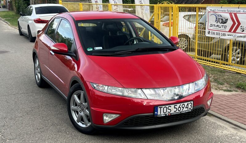 HONDA CIVIC VIII 1.8 140KM SPORT – MANUAL – 6 BIEGÓW – KLIMA – ALUMINIOWE FELGI full