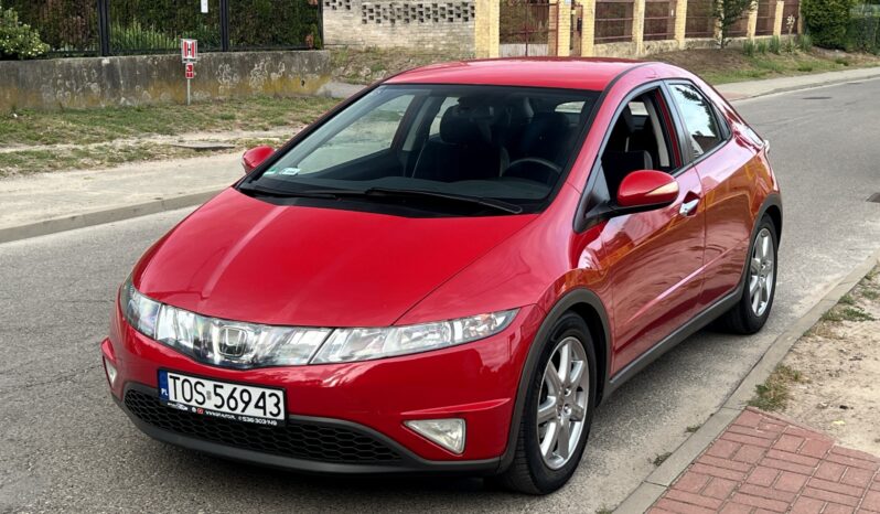 HONDA CIVIC VIII 1.8 140KM SPORT – MANUAL – 6 BIEGÓW – KLIMA – ALUMINIOWE FELGI full