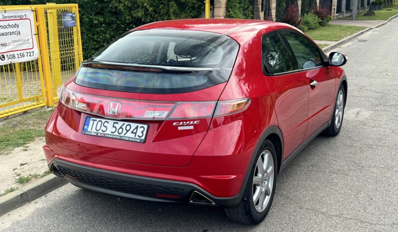 HONDA CIVIC VIII 1.8 140KM SPORT – MANUAL – 6 BIEGÓW – KLIMA – ALUMINIOWE FELGI full