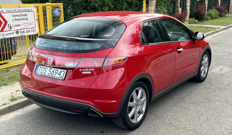 HONDA CIVIC VIII 1.8 140KM SPORT – MANUAL – 6 BIEGÓW – KLIMA – ALUMINIOWE FELGI full