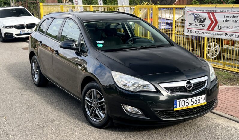 OPEL ASTRA J 1.4 BENZYNA 100KM KOMBI – KLIMA – TEMPOMAT – CZUJNIKI COFANIA full