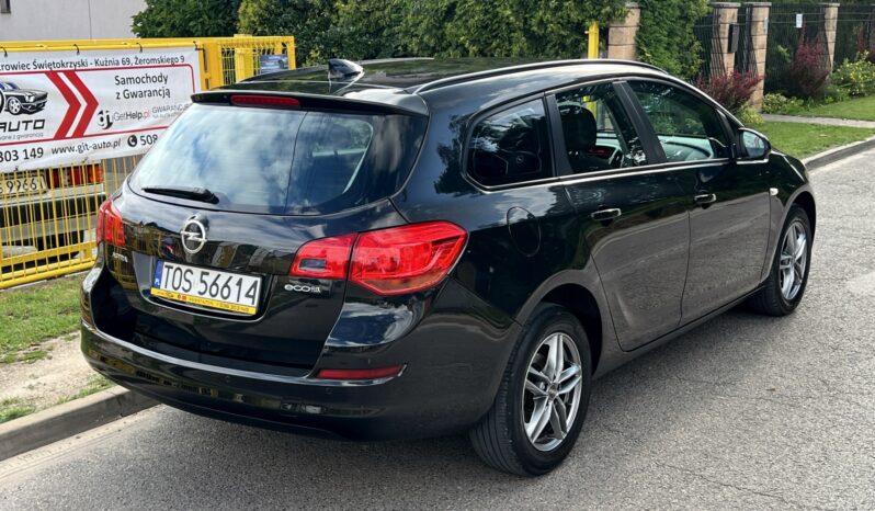 OPEL ASTRA J 1.4 BENZYNA 100KM KOMBI – KLIMA – TEMPOMAT – CZUJNIKI COFANIA full