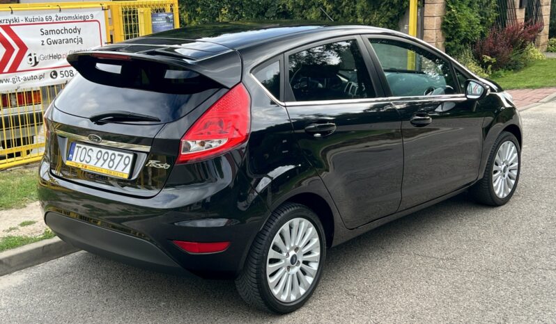 FORD FIESTA TITANIUM 1.25 82KM – KLIMATRONIC – GRZANE FOTELE – GRZANA SZYBA PRZÓD full