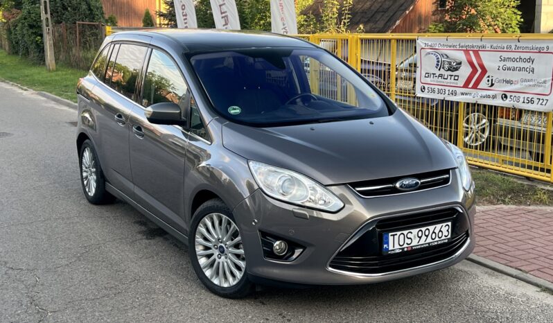 FORD GRAND C-MAX TITANIUM 2.0 TDCI 163KM – XENON – KAMERA COFANIA – GRZANE FOTELE full