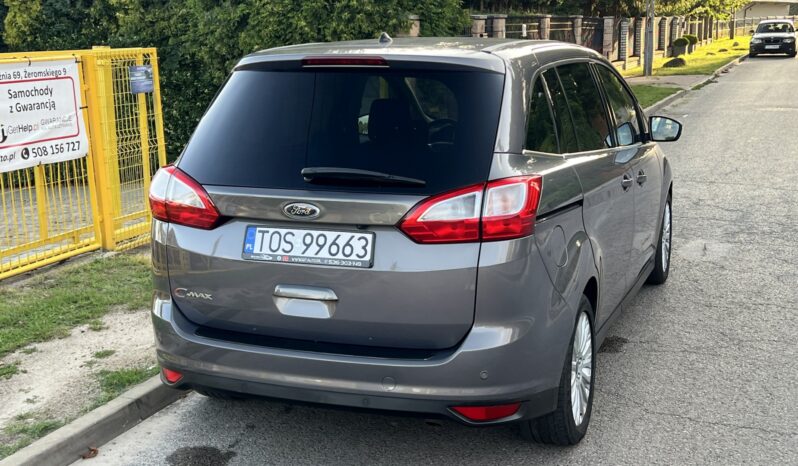 FORD GRAND C-MAX TITANIUM 2.0 TDCI 163KM – XENON – KAMERA COFANIA – GRZANE FOTELE full