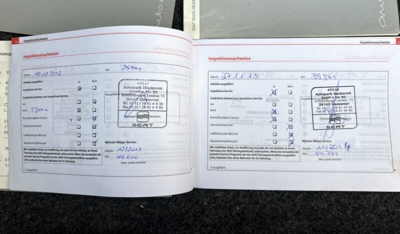 SEAT IBIZA IV 1.2 BENZYNA 70KM – KLIMA – SERWISOWANY – IMPORT NIEMCY full