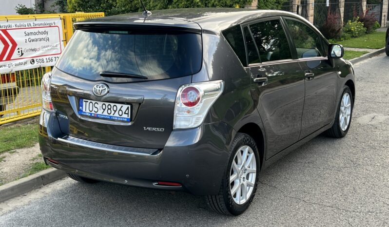 TOYOTA VERSO 1.8 147KM – MANUAL – KAMERA – KLIMATRONIC – GRZANE FOTELE full