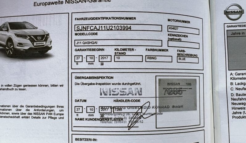 NISSAN QASHQAI II LIFT 1.6 DIG-T 163KM – FULL LED – KAMERA 360 – NAVI – IMPORT NIEMCY full